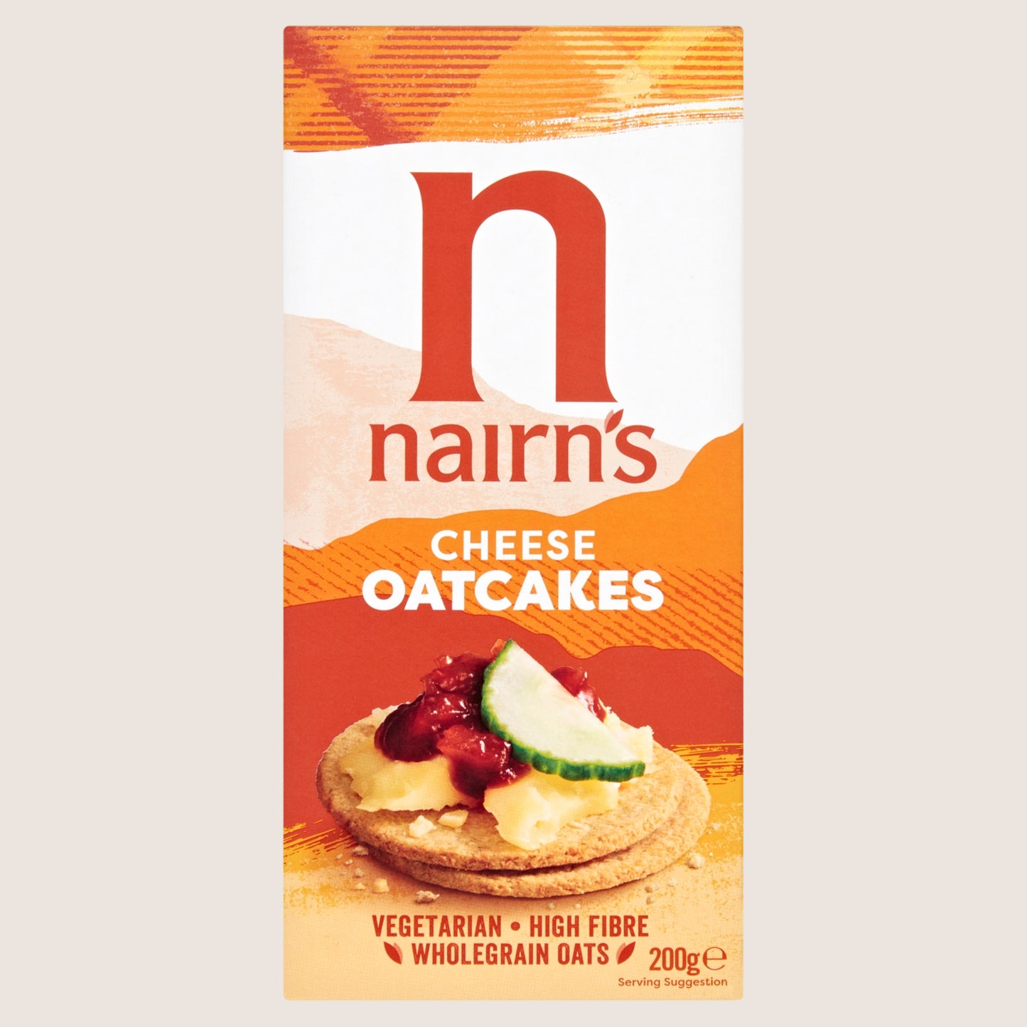 Nairn's Cheese Oatcakes Wholegrain Oats 200g