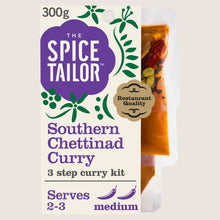 The Spice Tailor Southern Chettinad Indian Curry Sauce Meal Kit No Artificial Additives 300g