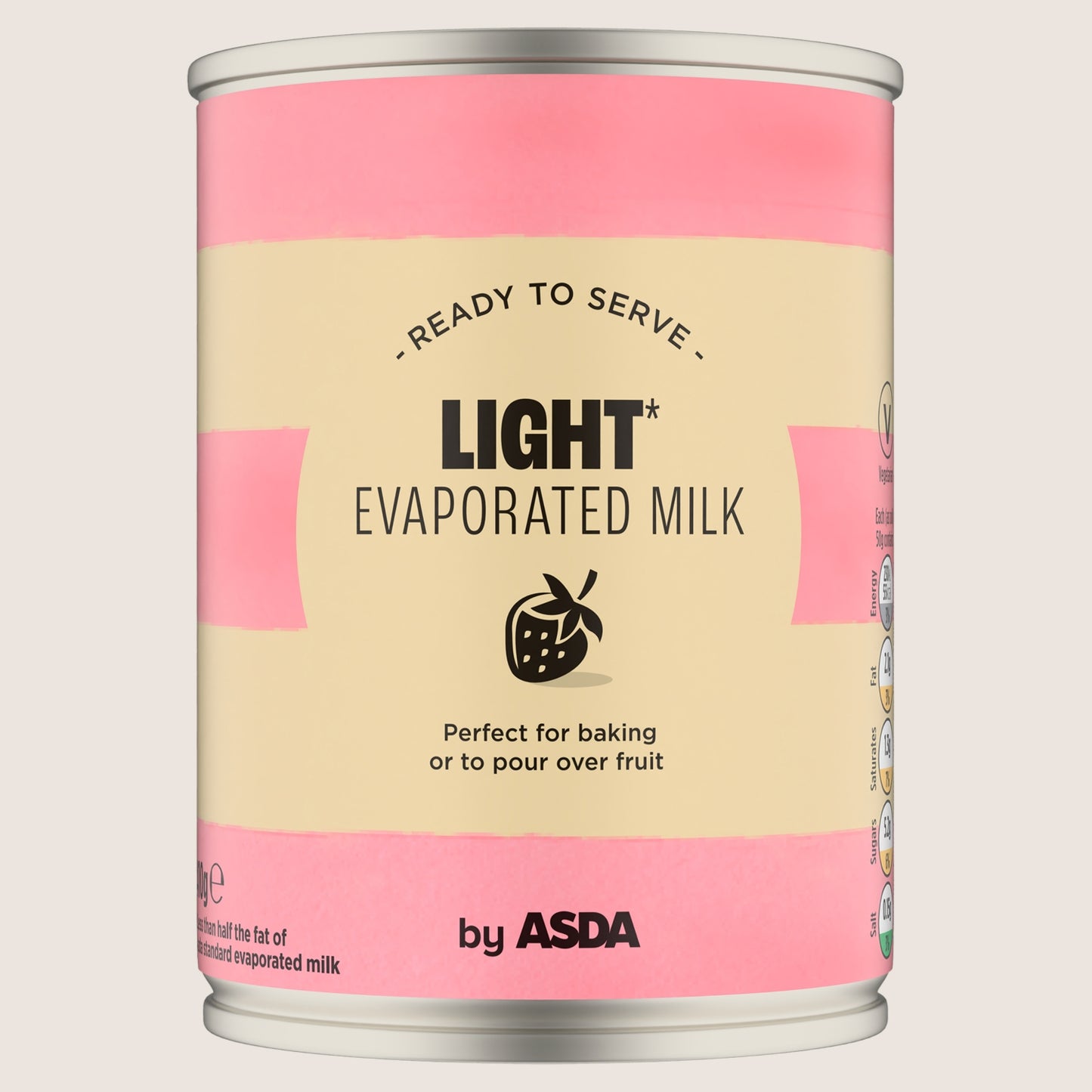 ASDA Light Evaporated Milk Lighter Recipe 410g