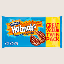 McVitie's Milk Chocolate Hobnobs Biscuits Milk Chocolate 2 x 262g
