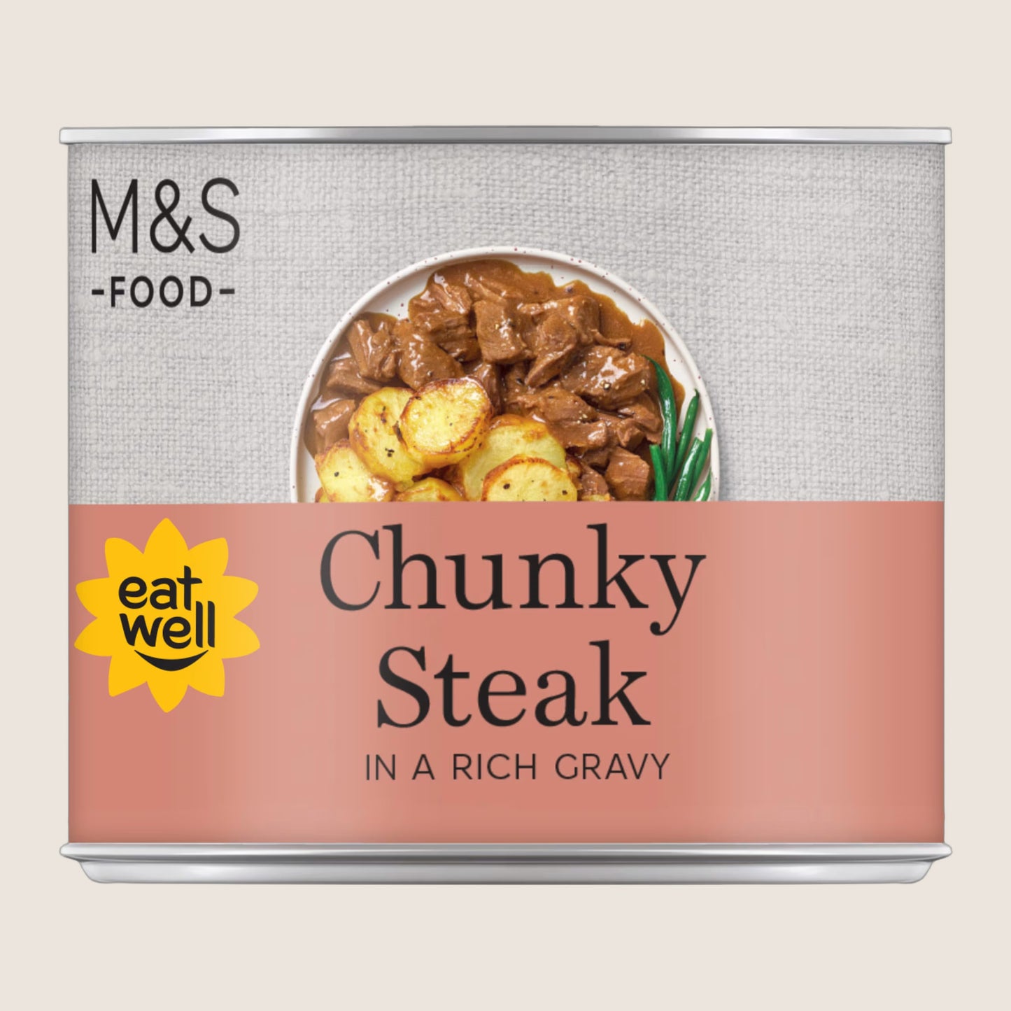 M&S Chunky Steak 206 g