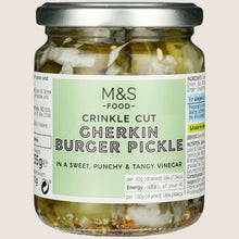M&S Crinkle Cut Gherkin Burger Pickle 255 g
