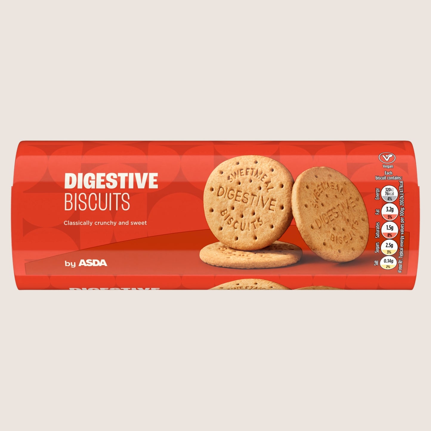 ASDA Digestive Biscuits Vegan 400g