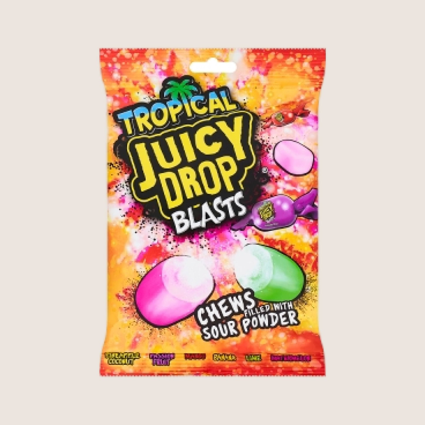 Tropical Juicy Drop Blasts 140g