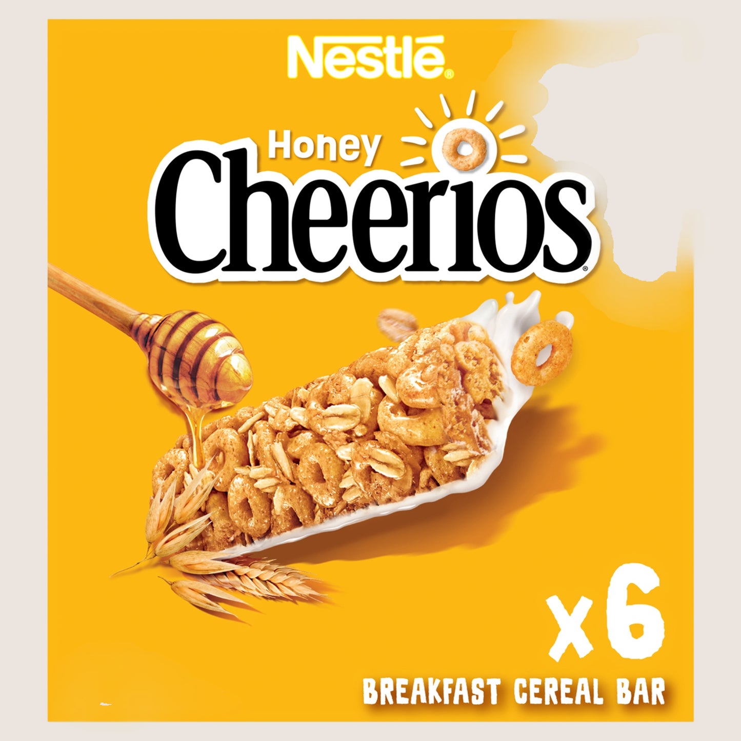 Nestlé Honey Hoop Breakfast Cereal Bars Multipack Vitamin Fortified 6 x 22g