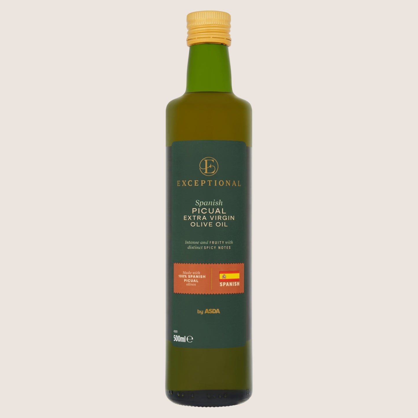 Exceptional by ASDA Spanish Picual Extra Virgin Olive Oil Extra Virgin 500ml