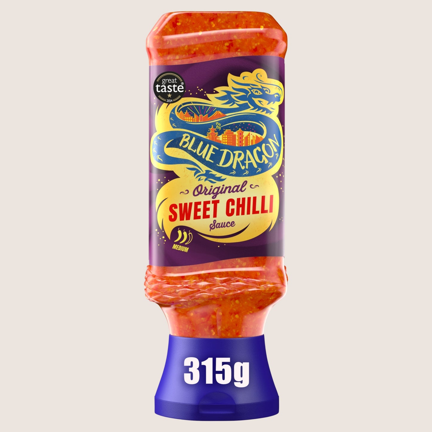 Blue Dragon Original Sweet Chilli Dipping Sauce Gluten Free 315g