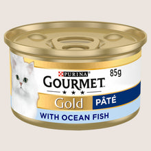 Gourmet Gold Pate Ocean Fish Wet Cat Food With Taurine 85g
