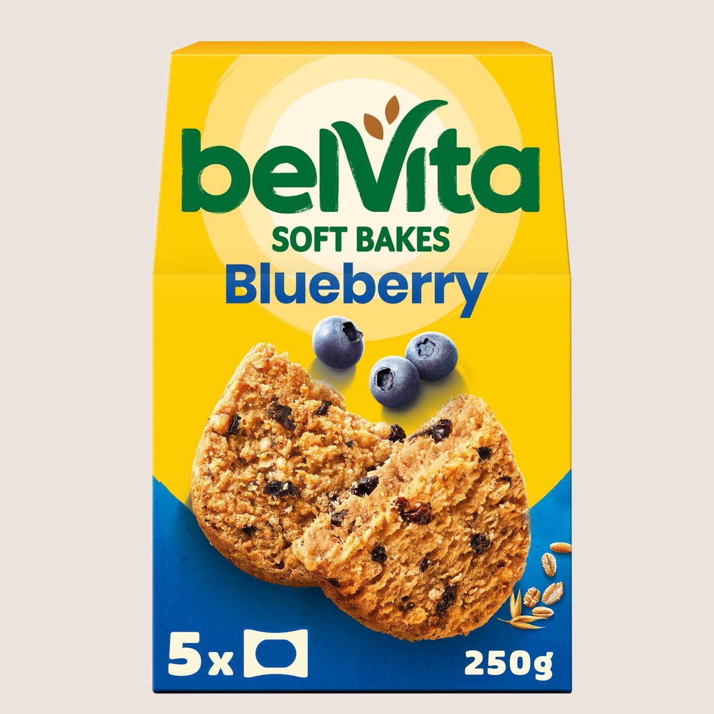 Belvita Belvita Soft Bakes Blueberry Cereal Snack Bars Multipack  Wholegrain 250g