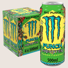 Monster Energy Drink Rio Punch Refreshing 4 x 500ml