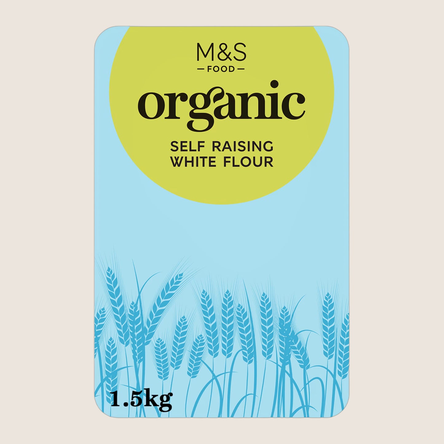 M&S Organic Self Raising White Flour 1.5 kg