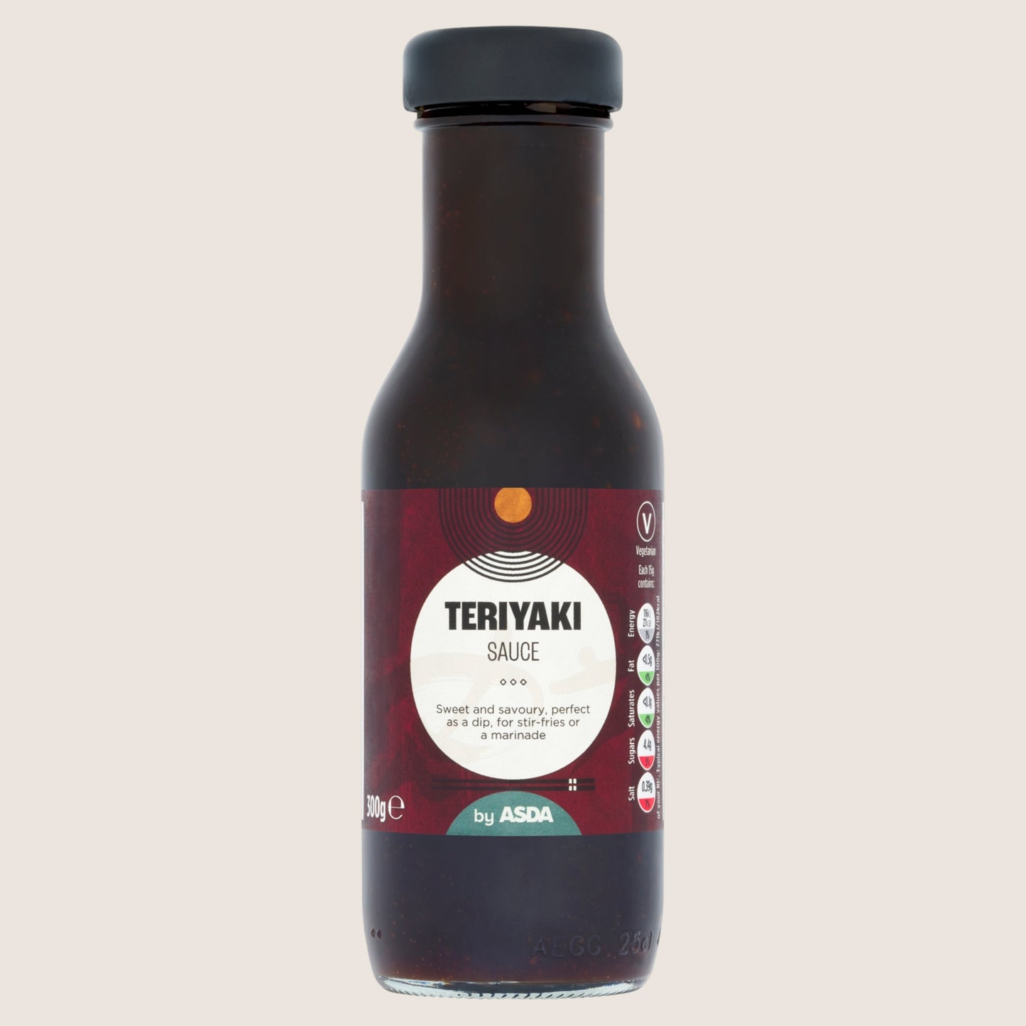 ASDA Teriyaki Sauce No Artificial Additives 300g