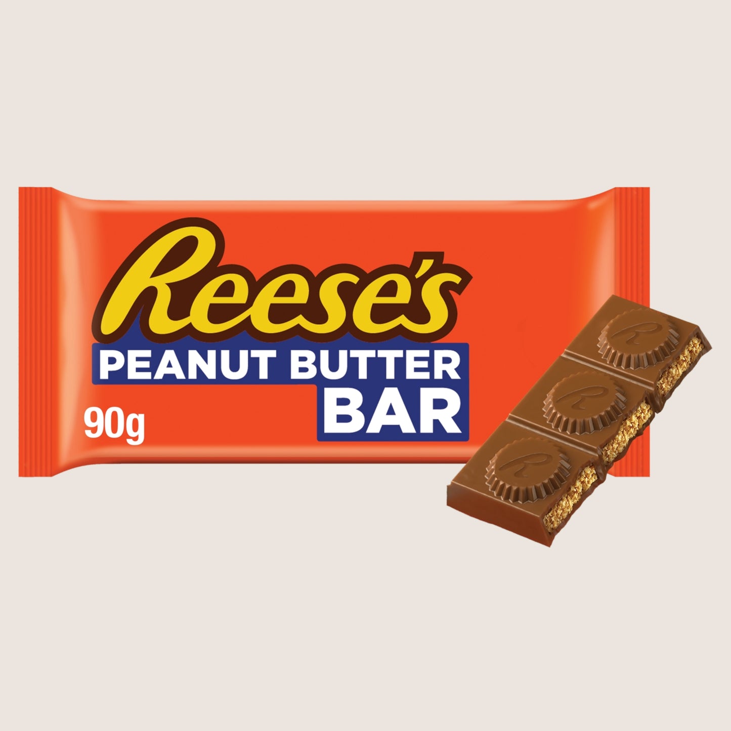 Reese's Peanut Butter Milk Chocolate Flavour Bar 90g