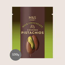 M&S Milk Chocolate Covered Pistachios 130 g
