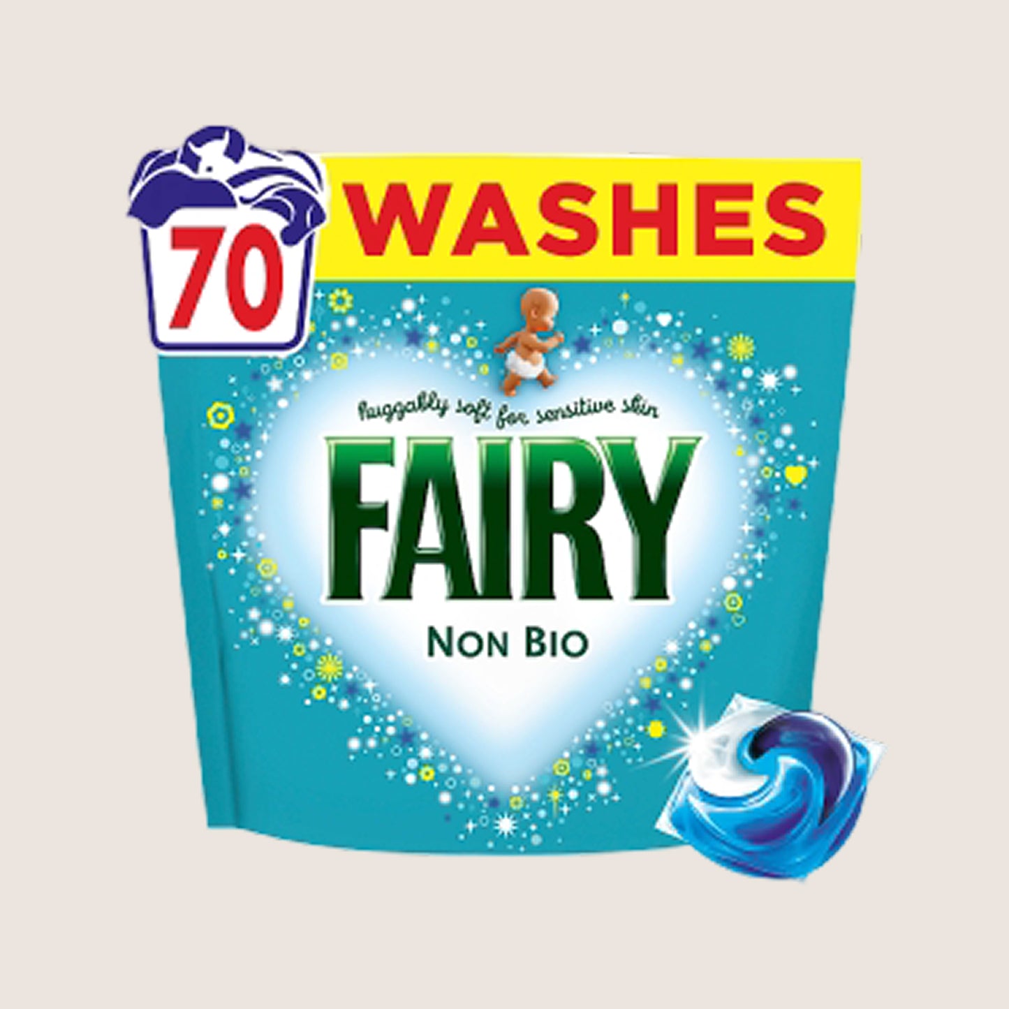 Fairy Non-Bio PODS 70 Washes
