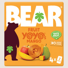 BEAR Fruit Yoyos Mango Gentle Formula 4 x 20g