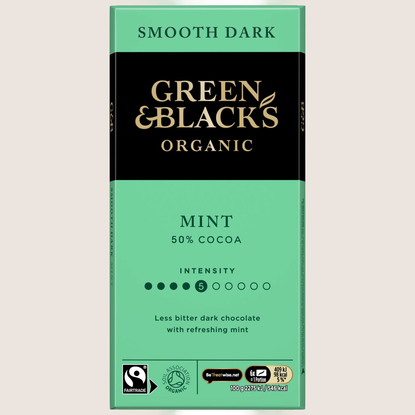 Green & Black's Green & Black's 50% mint chocolate Organic block 90 g