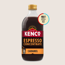Kenco Espresso Coffee Concentrate Caramel Iced or Hot No Artificial Additives 485ml