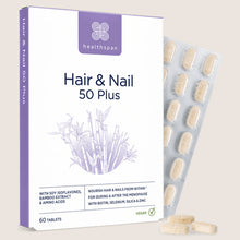 Healthspan Replenish Hair & Nail 50 Plus Vegan Friendly 60 tablets