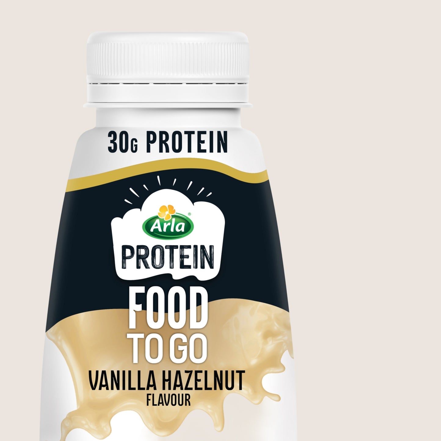 Arla Protein Food To Go Vanilla Hazelnut Flavoured Meal Replacement Shake