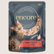 Encore Tuna Fillet with Crab in Broth With Omega Oils 70g