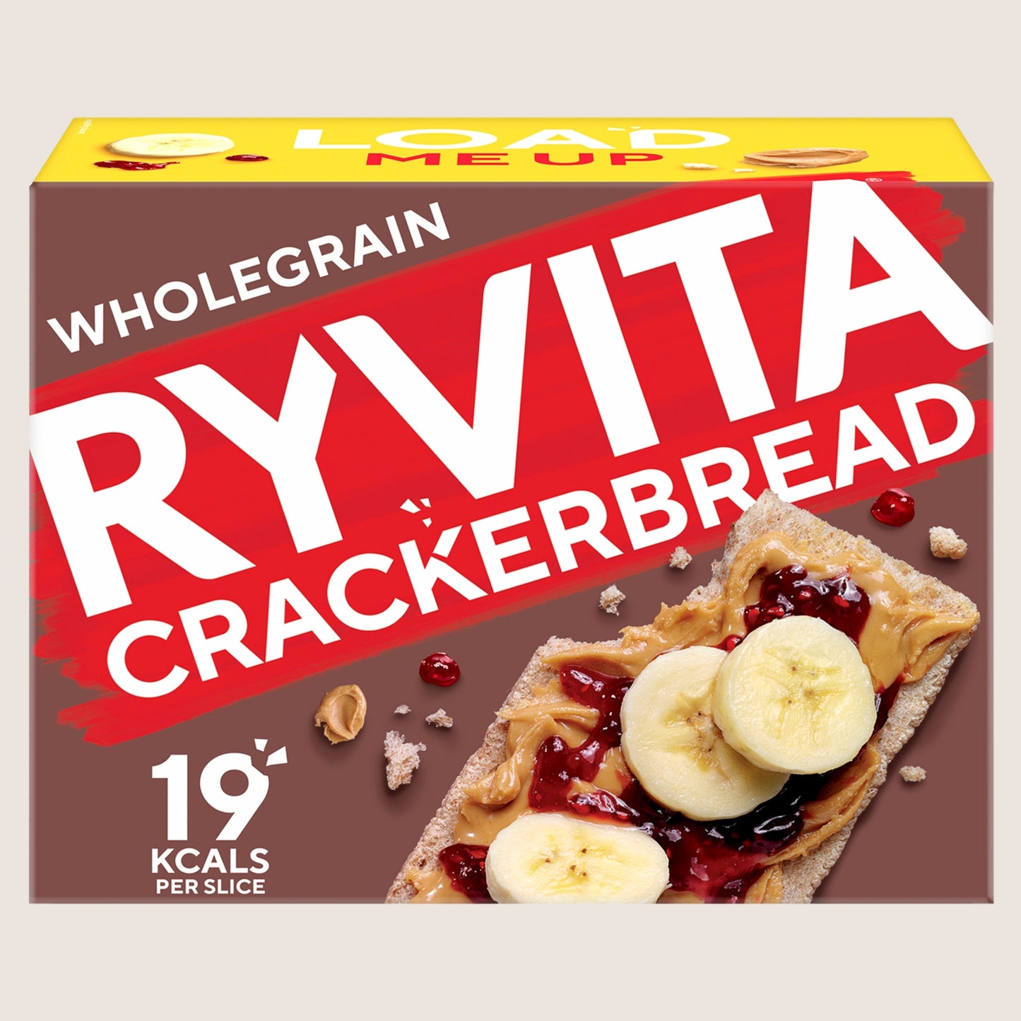 Ryvita Crackerbread Wholegrain Crackers Free From Artificial Additives 125g