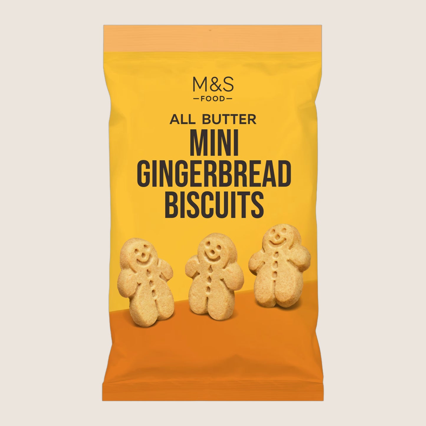 M&S All Butter Mini Gingerbread Biscuits All Butter Recipe 100 g