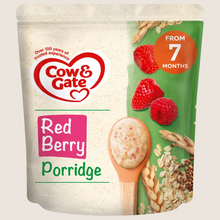 Cow & Gate Red Berry Wholegrain Porridge Baby Cereal Gentle Formula 200g