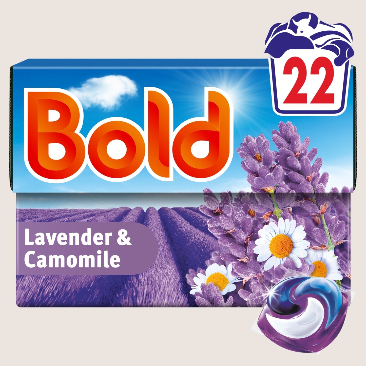 Bold PODS Washing Liquid Capsules 22 Washes