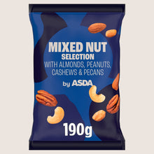 ASDA Mixed Nut Selection Multipack 190g