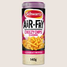 Schwartz Air Fryer Cheezy Chips Seasoning Drum No Artificial Additives 140g