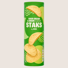 ASDA Sour Cream & Onion Flavour Staks No Artificial Additives 165g