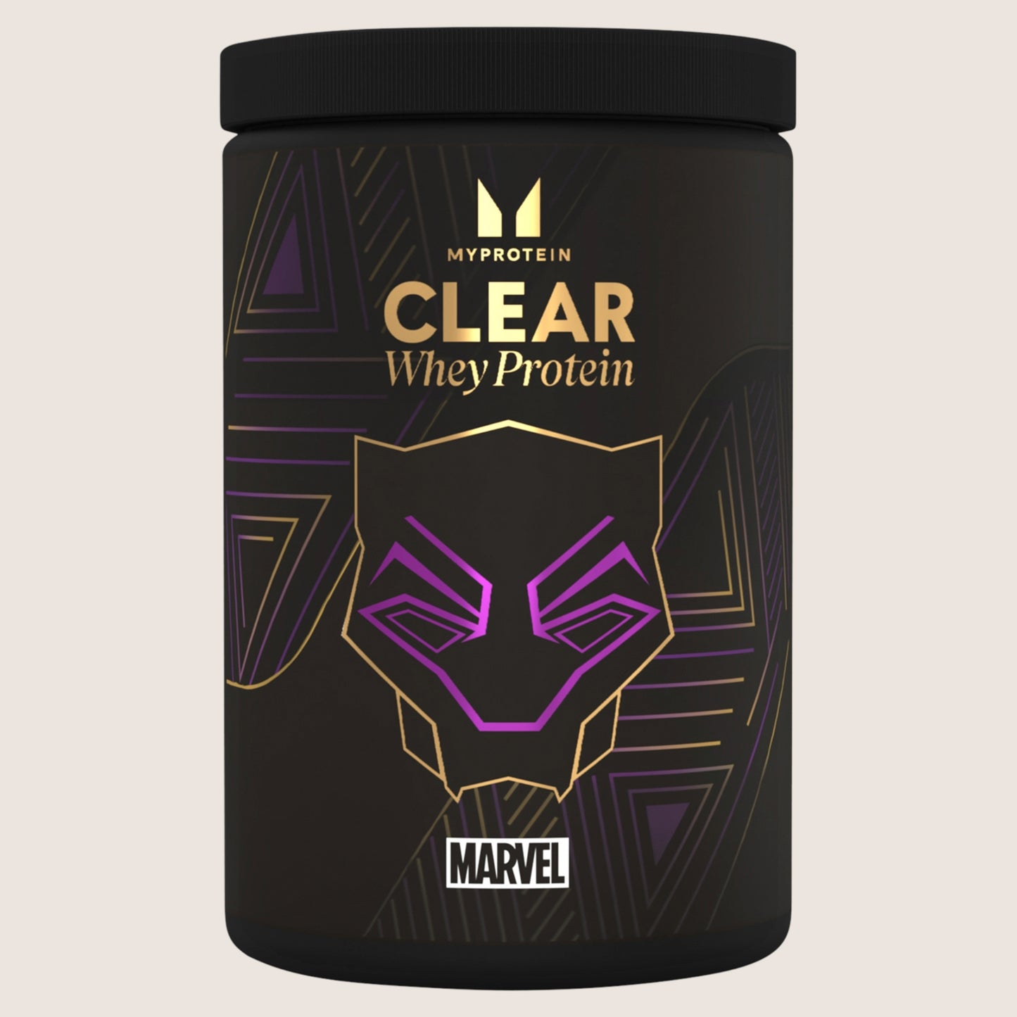 MyProtein Marvel Clear Whey Protein Black Panther Blue Raspberry 10 Servings