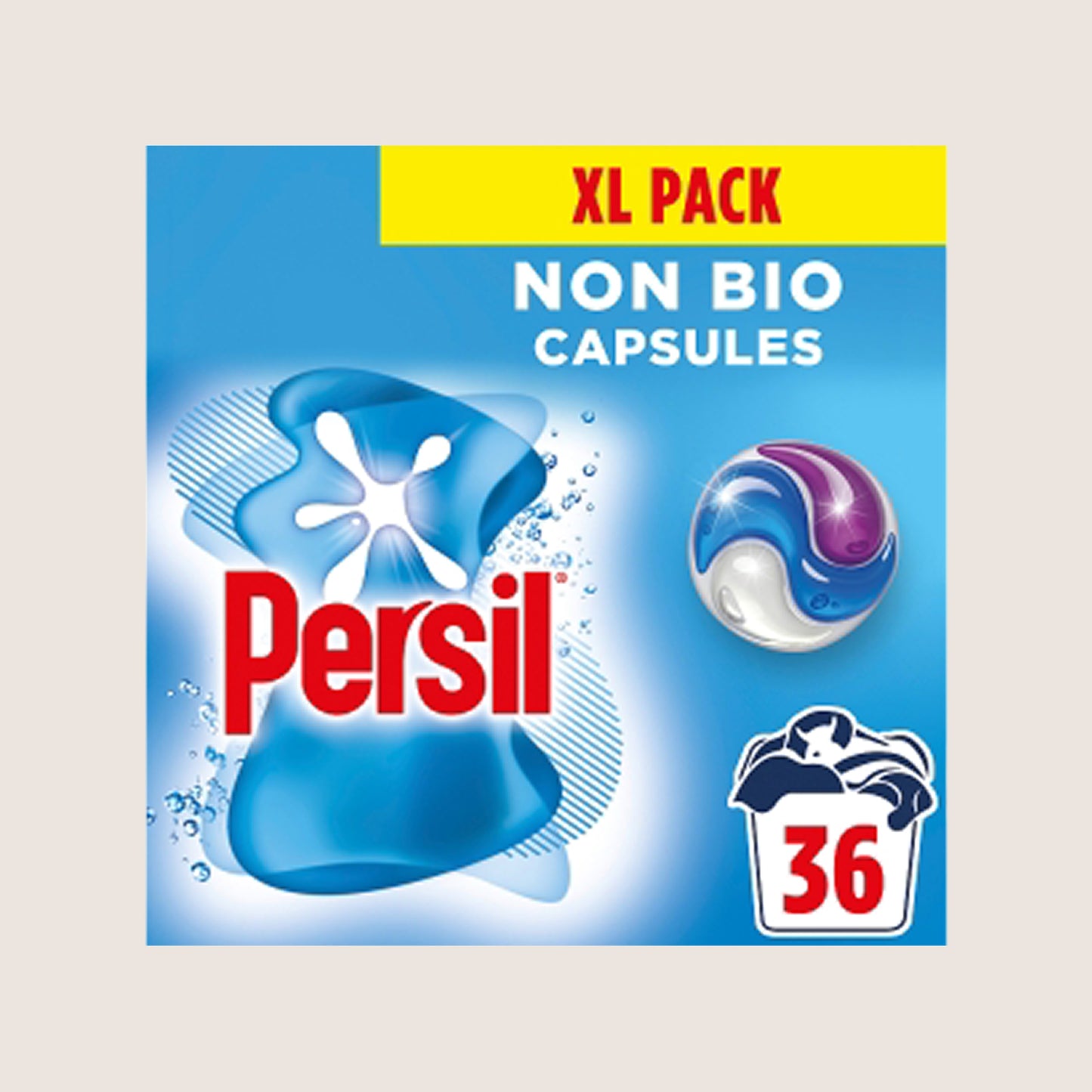 Persil 3 in 1 Washing Capsules Non-Bio 36 Washes