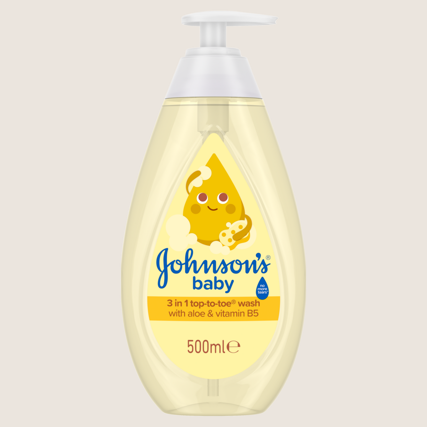 Johnson's Top-To-Toe Baby Wash Suitable from Birth 500ml