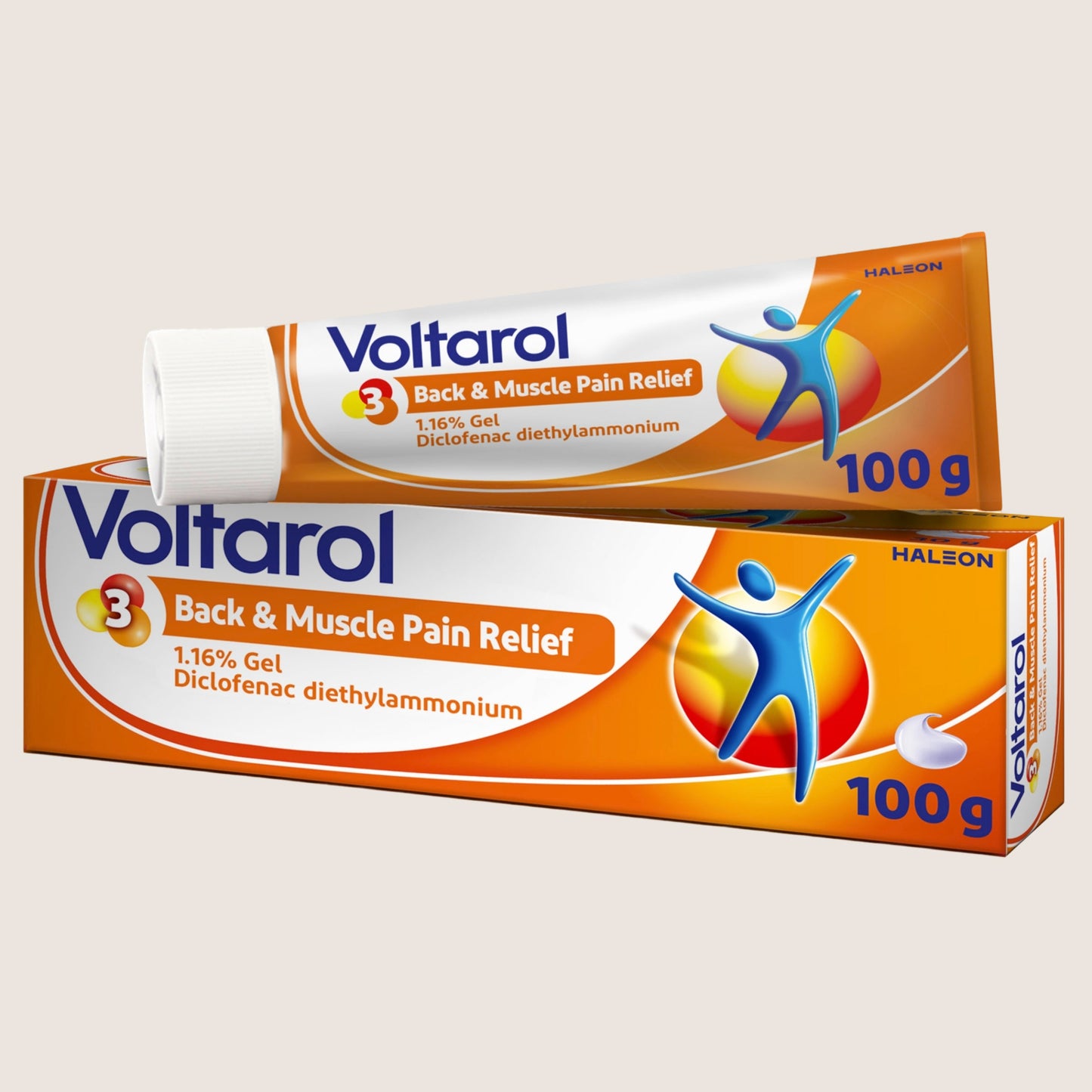 Voltarol Back & Muscle Pain Relief 1.16% Gel