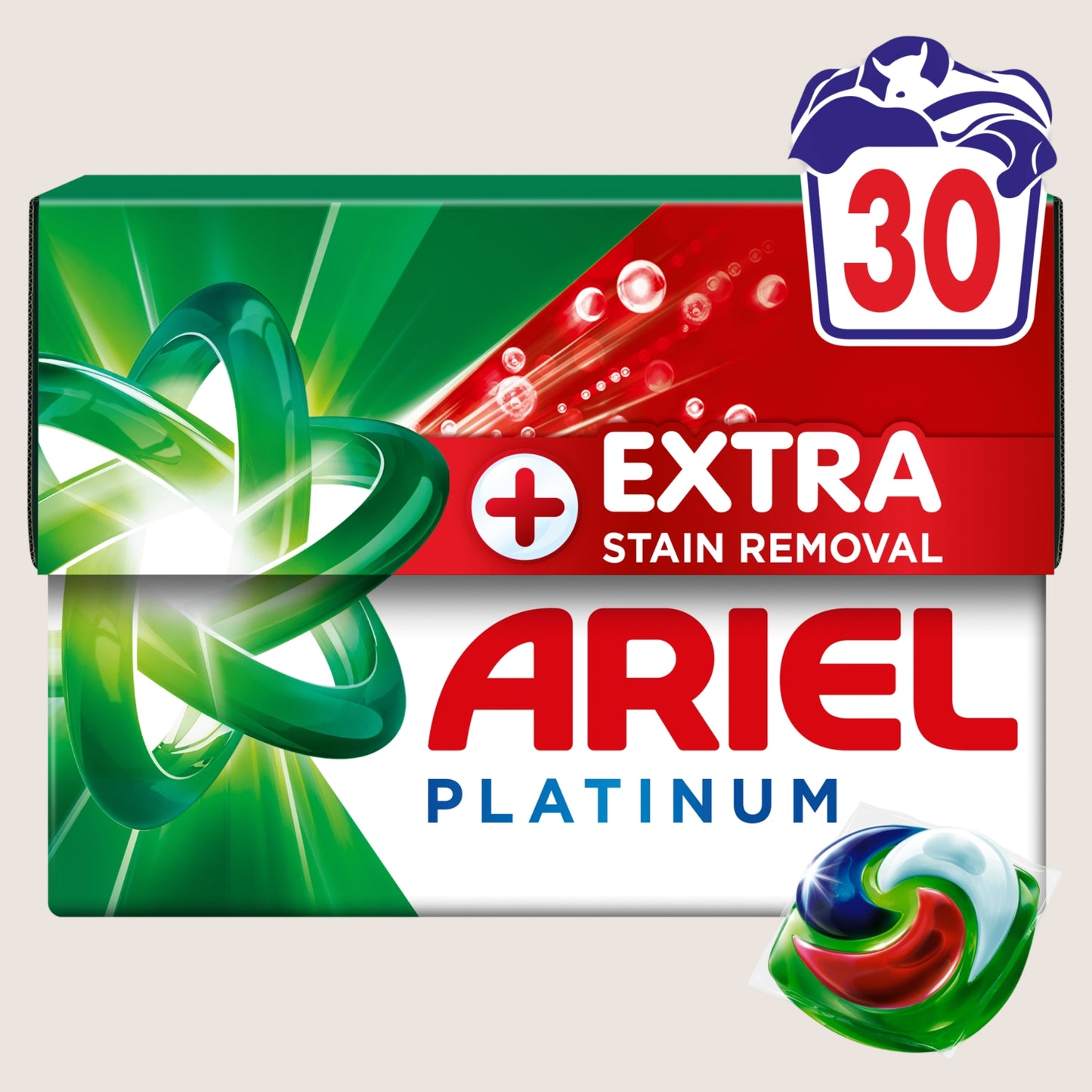 Ariel Platinum PODS Washing Capsules 30
