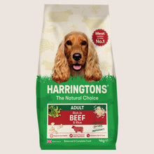 Harringtons Rich in Beef & Rice Dry Adult Dog Food Complete Nutrition 4kg