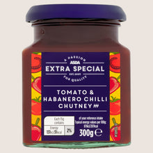 ASDA Extra Special Tomato & Habanero Chilli Chutney No Artificial Additives 300g