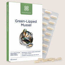 Healthspan Green−Lipped Mussel 120 capsules