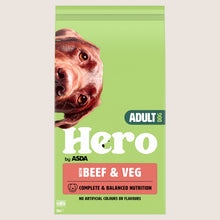 Hero by ASDA Hero Adult with Beef & Veg Complete Nutrition 5kg