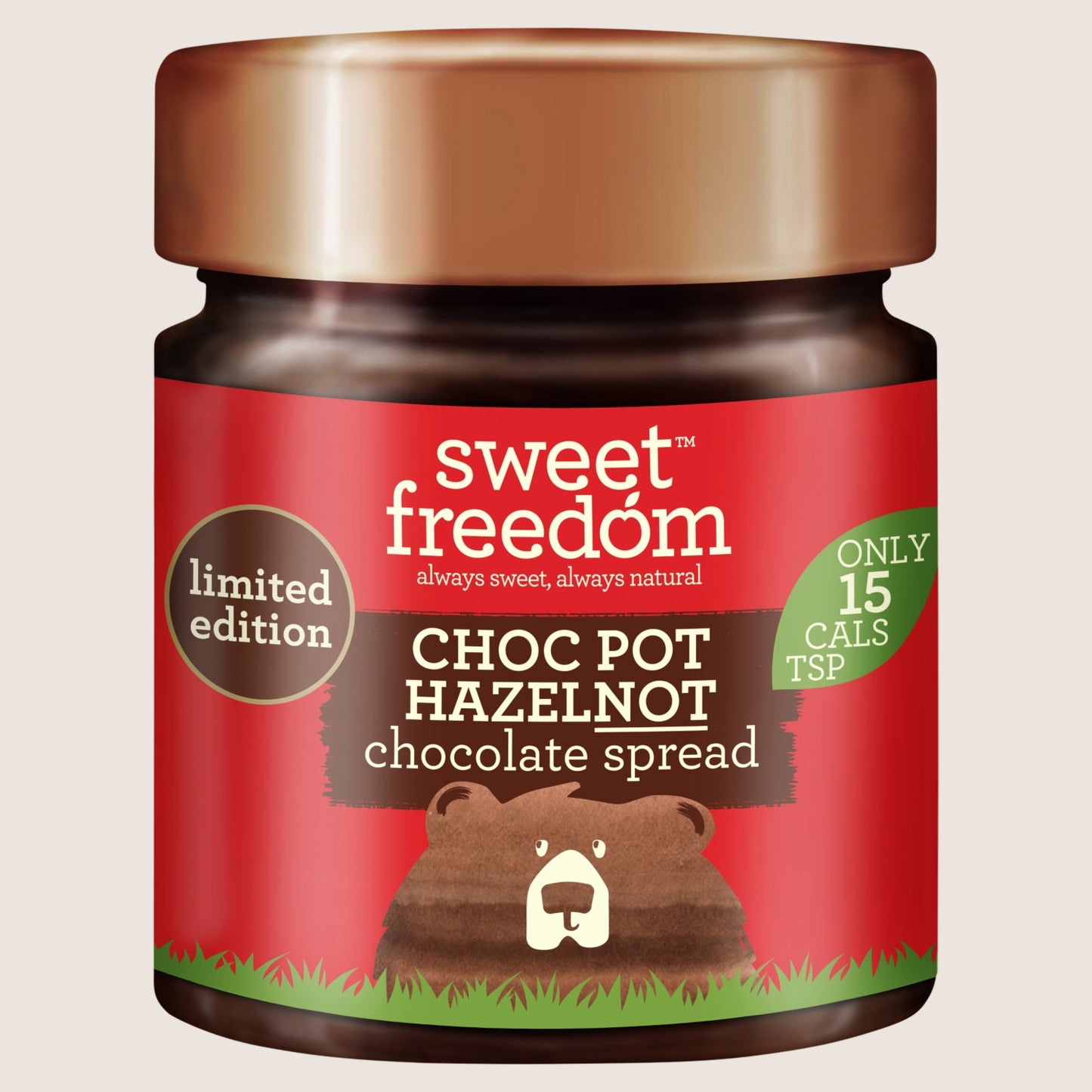 Sweet Freedom Limited Edition Choc Pot Hazelnot Chocolate Spread Vegan Friendly 250g