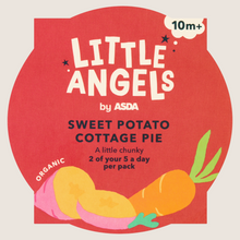 LITTLE ANGELS by ASDA Organic Sweet Potato Cottage Pie 10+m 190g