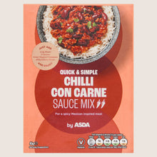 ASDA Chilli Con Carne Sauce Mix No Artificial Additives 45g