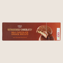 M&S Extremely Chocolatey Milk Chocolate Orange Biscuits 230 g