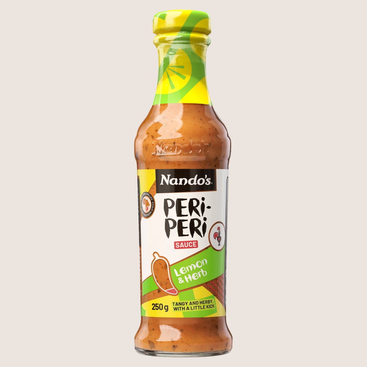 Nando's Lemon & Herb Peri-Peri Sauce Gluten Free Halal 250g
