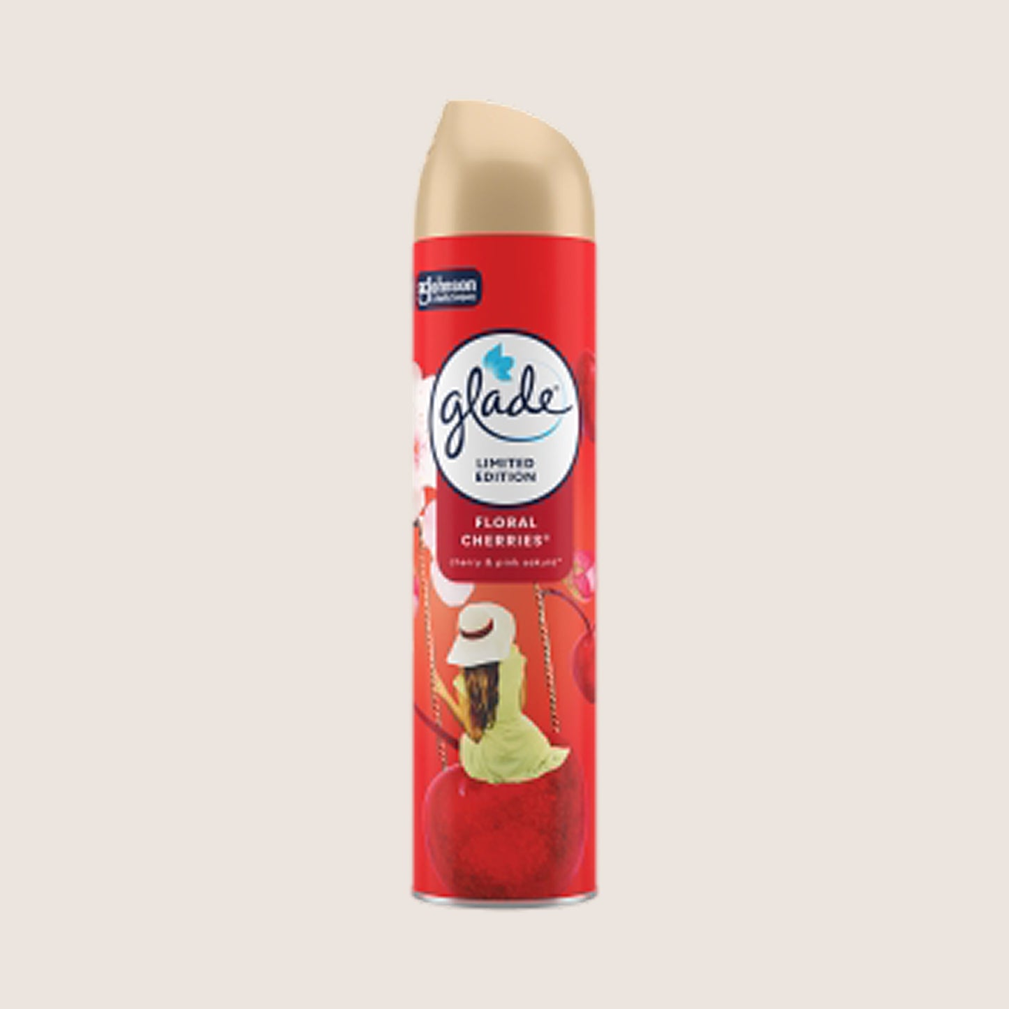 Glade Aerosol Air Freshener Floral Cherries 300ml