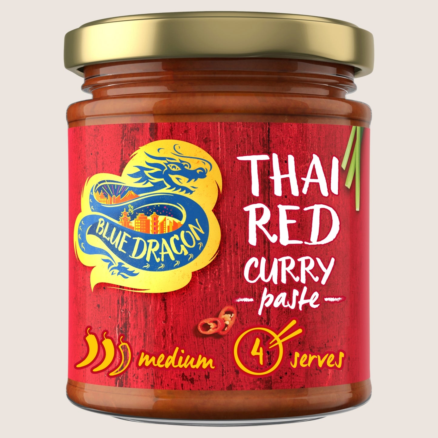 Blue Dragon Thai Red Curry Paste No Artificial Additives 170g