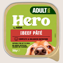 Hero by ASDA Hero Adult Dog with Beef Pâté Complete Nutrition 300g