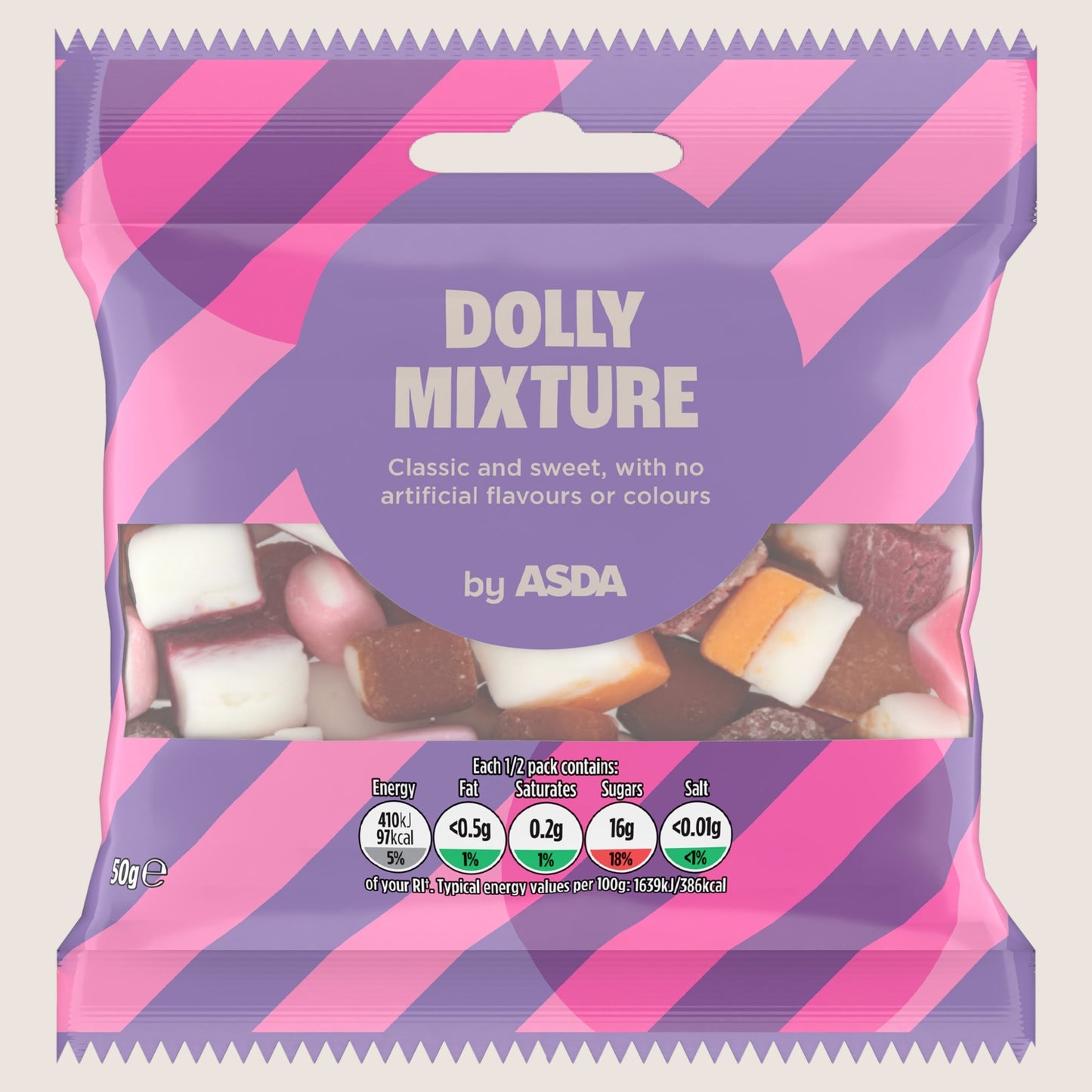 ASDA Dolly Mixture 50g